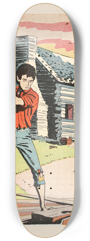 U.S. Information Agency - Destiny 8.25 inch art skate deck