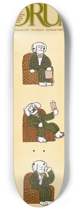 U.S. Information Agency - Forum. Volume XVII No.4 October 1980 8.25 inch art skate deck