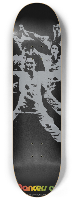 U.S. Information Agency - Laura Dean Dancers and Musicians. 8.25 inch art skate deck