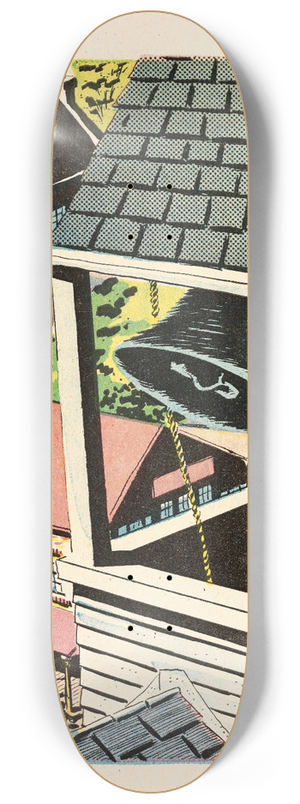 U.S. Information Agency - Peace 8.25 inch art skate deck