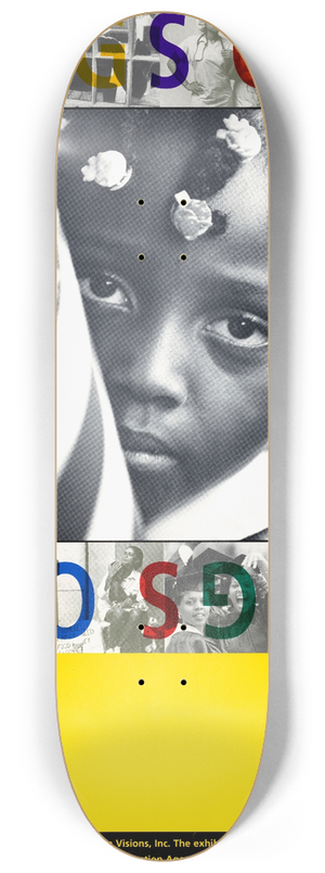 U.S. Information Agency - Songs of My People. African Americans, A Self Portrait 8.25 inch art skate deck