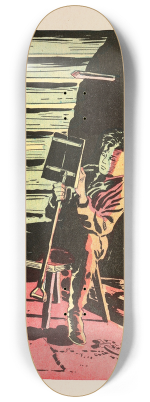 U.S. Information Agency - Study 8.25 inch art skate deck