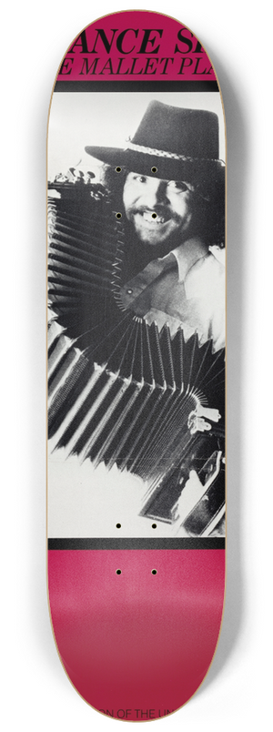 U.S. Information Agency - Terrence Simien and the Mallet Playboys 8.25 inch art skate deck