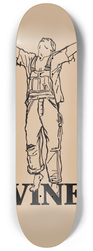 U.S. Information Agency - The Diviners: The Rep Circle Repertory. 8.25 inch art skate deck