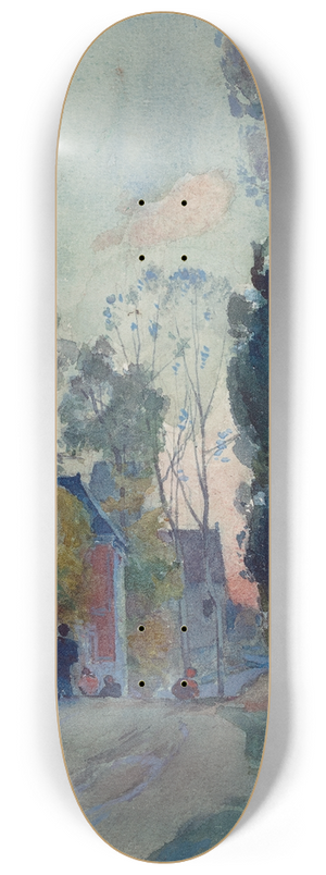 Auguste Louis Lepre - Rue de Jouy le Comte 8.25 inch art skate deck Auguste Louis Lepre - Rue de Jouy le Comte 8.25 inch art skate deck