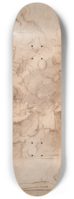 Valerio Castello - The Perdono of St.Francis 8.25 inch art skate deck
