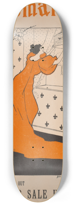 Abby E. Underwood - Romance for May 8.25 inch art skate deck