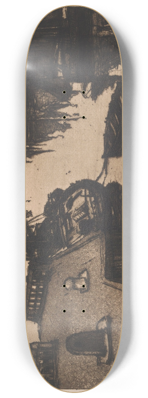 Auguste Oleffe - Nieuwpoort 8.25 inch art skate deck