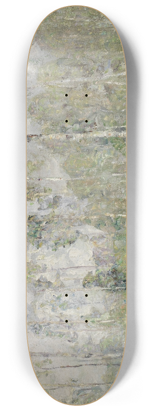 Vasili Ivanovich Denisov - Landscape with trees, c. 1910 8.25 inch art skate deck