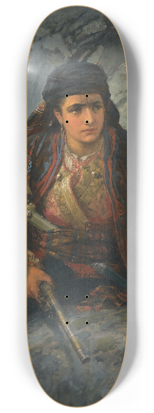 Vasily Dmitrievich Polenov - The Lookout 8.25 inch art skate deck