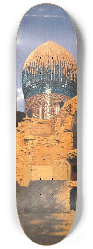 Vasily Vereshchagin - Gur Emir mausoleum. Samarkand 8.25 inch art skate deck