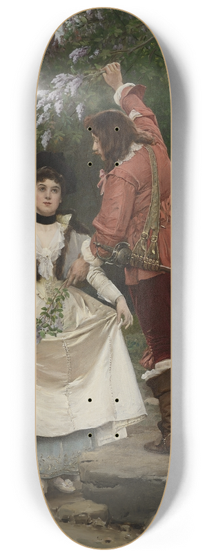 Vclav Brok - etina; Jaro (U potoka) 8.25 inch art skate deck