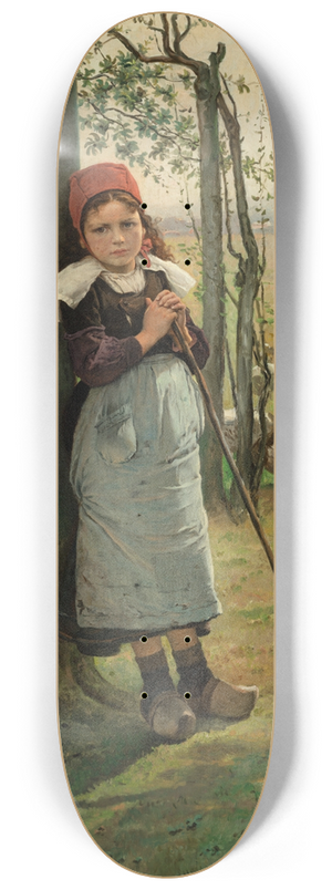 Vclav Brok - Goose Girl 8.25 inch art skate deck