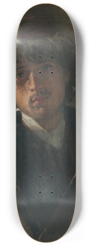 Vclav Brok - Portrait of a young rabbi 8.25 inch art skate deck