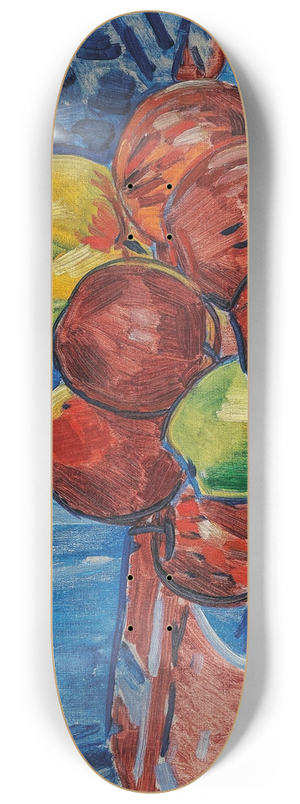 Vclav pla - Still Life With Fruits 8.25 inch art skate deck