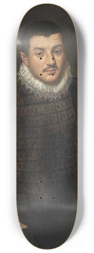 Venetian School - Portrait Of A Gentleman 8.25 inch art skate deck Venetian School - Portrait Of A Gentleman 8.25 inch art skate deck