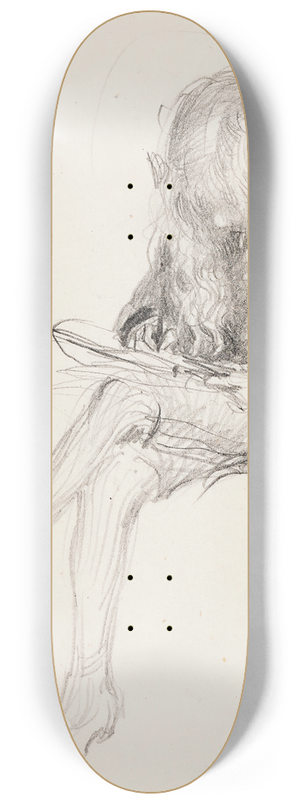 Venny Soldan-Brofeldt - Antti Drawing 8.25 inch art skate deck