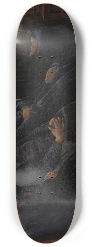 Venny Soldan-Brofeldt - The Pietists 8.25 inch art skate deck