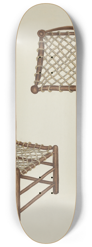 Verna Tallman - Ranch Chair 8.25 inch art skate deck