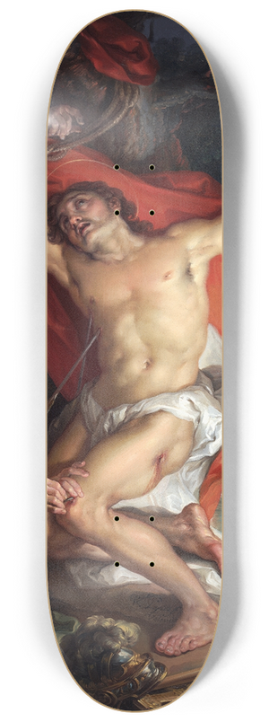 Vicente Lpez Portaa - Saint Sebastian Tended by Saint Irene 8.25 inch art skate deck