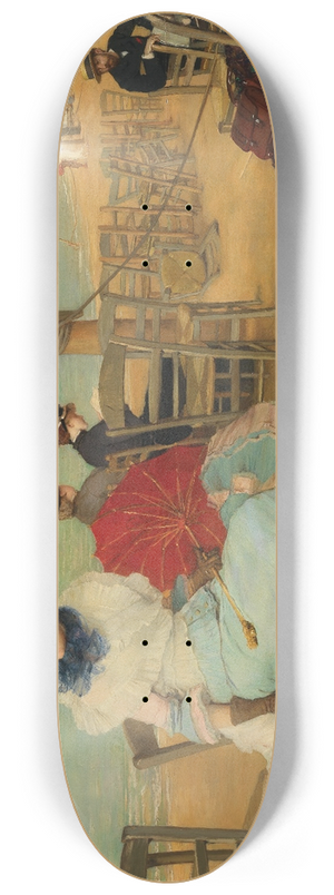 Vicente Palmaroli y Gonzlez - On the Promemade 8.25 inch art skate deck