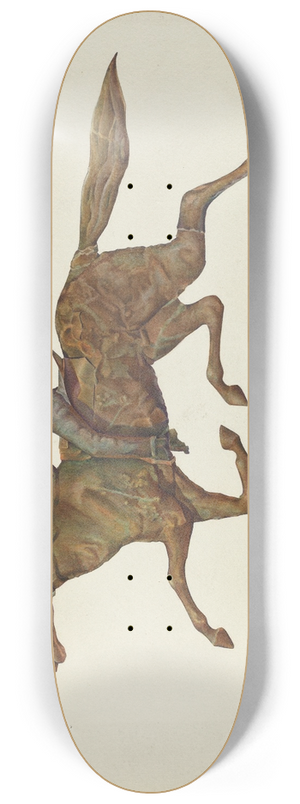Victor F. Muollo - Weather Vane  Horse and Rider 8.25 inch art skate deck