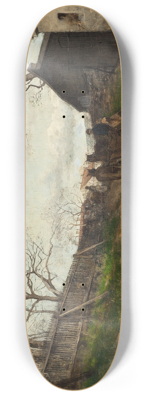 Victor Forssell - Spring Landscape 8.25 inch art skate deck