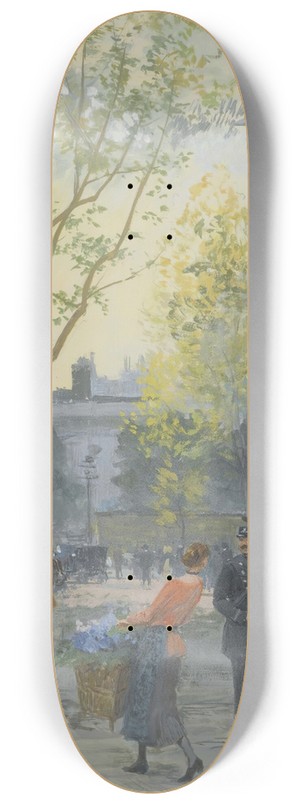 Victor Gabriel Gilbert - La madeleine 8.25 inch art skate deck
