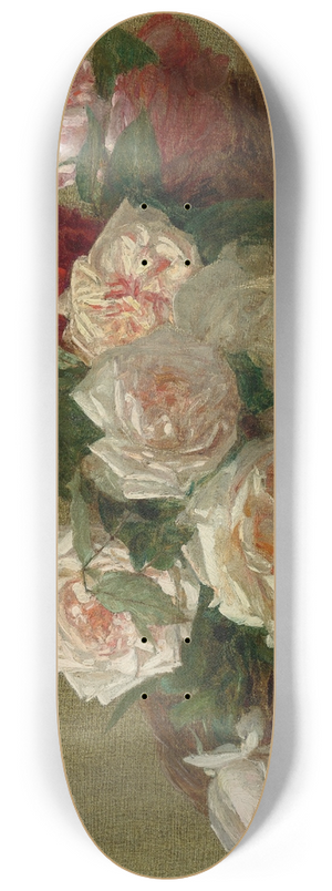 Victoria Fantin-Latour - Panier De Roses 8.25 inch art skate deck