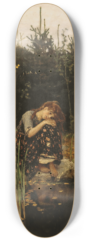 Victor Mikhailovich Vasnetsov - Alyonushka 8.25 inch art skate deck