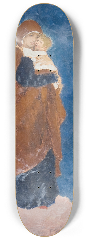 Victor Mikhailovich Vasnetsov - Virgin Mary, study 8.25 inch art skate deck