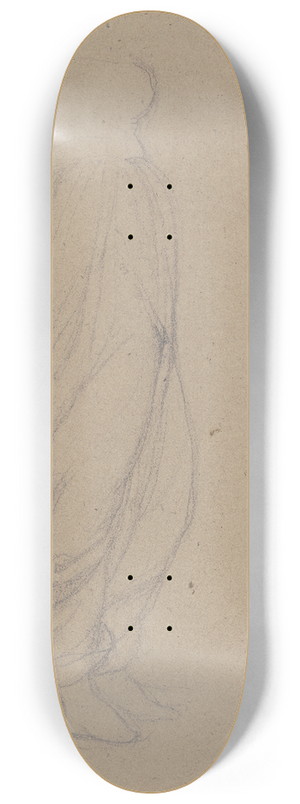 Victor Mller - Beinpartie der den rasenden Roland zugunsten eines neuen Liebhabers verlassenden Angelika aus der Szene im ariostischem Geist 8.25 inch art skate deck