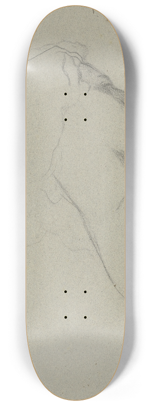 Victor Mller - Frauenkopf, stark nach rechts gesenkt 8.25 inch art skate deck