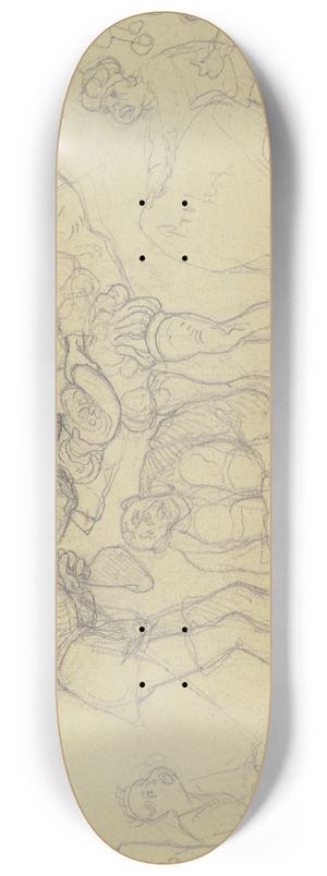 Victor Mller - Politische Karikatur 8.25 inch art skate deck