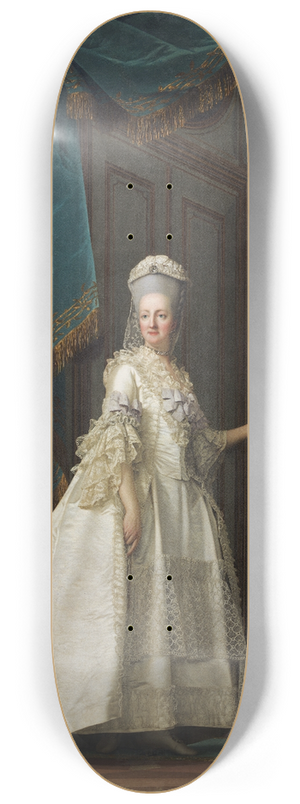 Vigilius Eriksen - The Queen Dowager Juliane Marie 8.25 inch art skate deck
