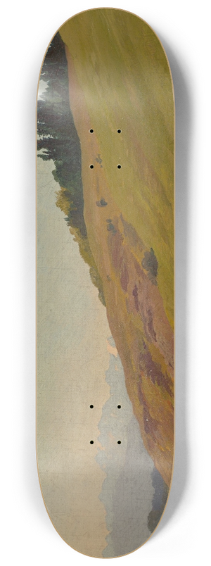 Viktor Paul Mohn - Voralpenlandschaft 8.25 inch art skate deck