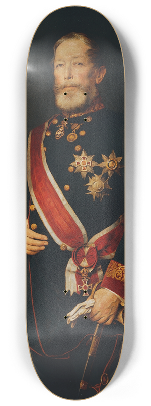 Viktor Stauffer - Julius Graf von Falkenhayn 8.25 inch art skate deck
