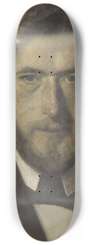 Vilhelm Hammershi - Jens Ferdinand Willumsen. Study for Five Portraits 8.25 inch art skate deck