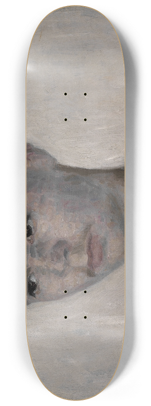 Vilhelm Hammershi - Portrt af kunstnerens bror, Svend Hammershi 8.25 inch art skate deck