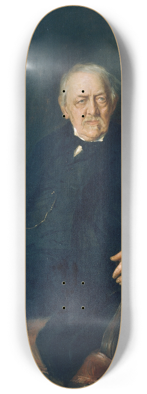 Vilma Parlaghi-Brachfeld - Der Dichter Eduard von Bauernfeld 8.25 inch art skate deck