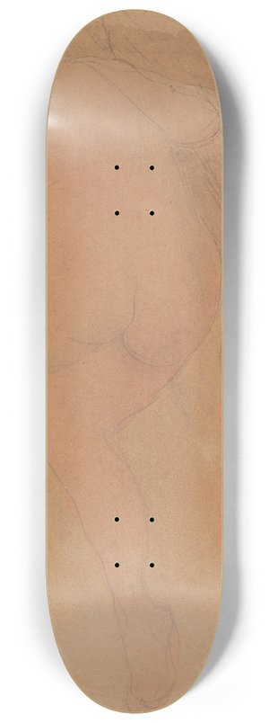 Auguste Rodin - Nude 8.25 inch art skate deck