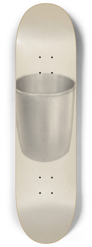 Vincent Carano - Silver Mug 8.25 inch art skate deck