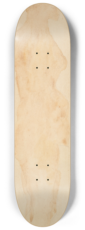 Auguste Rodin - Nude Standing, SideView 8.25 inch art skate deck