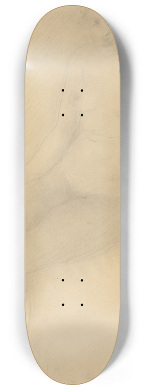Auguste Rodin - Seated Female Nude 8.25 inch art skate deck