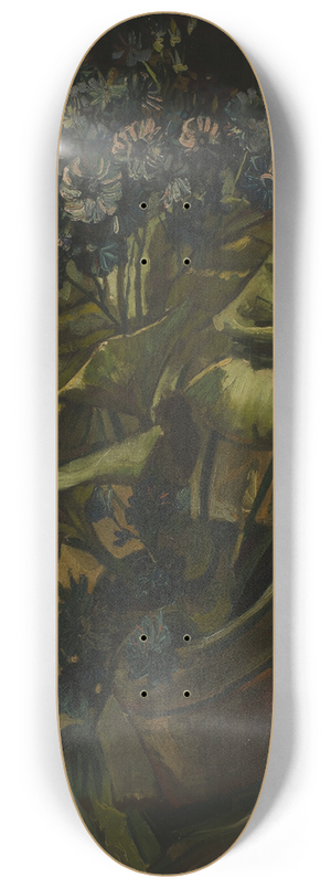 Vincent van Gogh - Cineraria 8.25 inch art skate deck