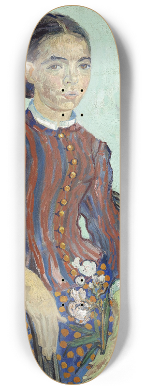 Vincent van Gogh - La Mousm 8.25 inch art skate deck