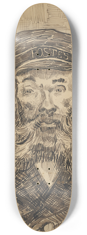 Vincent van Gogh - Portrait of Joseph Roulin 8.25 inch art skate deck