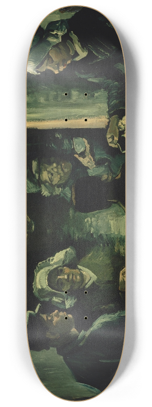 Vincent van Gogh - The Potato Eaters 8.25 inch art skate deck