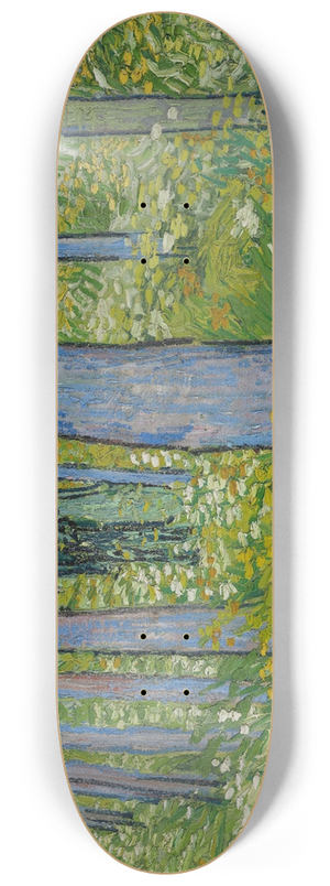 Vincent van Gogh - Undergrowth with two Figures 8.25 inch art skate deck