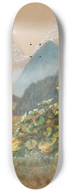 Vincenz Havlicek - Lofer mit den Loferer Steinbergen 8.25 inch art skate deck